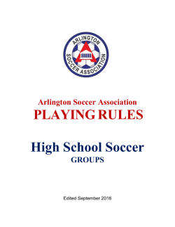 HS-Soccer-Rules - Arlington Soccer Association