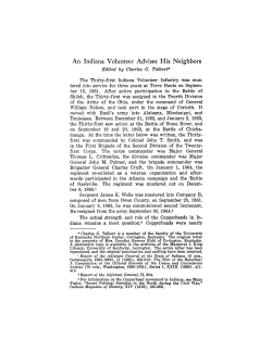 An Indiana Volunteer Advises His Neighbors