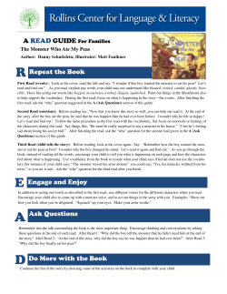 The Monster Who Ate My Peas