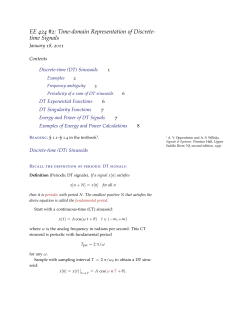 EE 424 #2: Time-domain Representation of