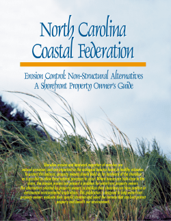 Erosion Control: Non-Structural Alternatives A Shorefront Property