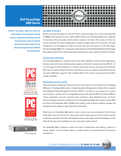 Dell PowerEdge 2850 Server