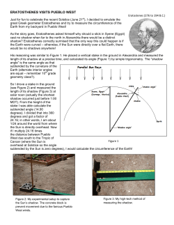channeling eratosthenes