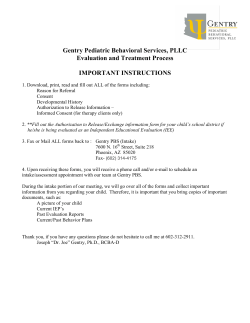 Consultation / Assessment / ABA Therapy