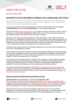 Document - Australia Council