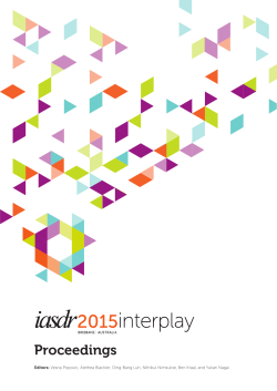 The Perform Codesign Experiment