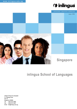 Singapore inlingua School of Languages