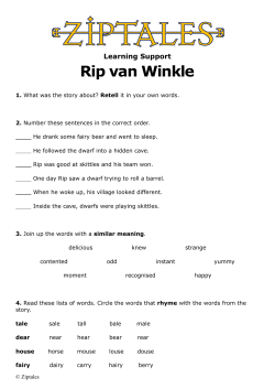 Rip van Winkle