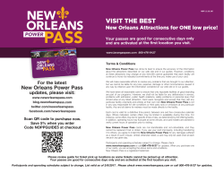 New Orleans Power Pass Guide