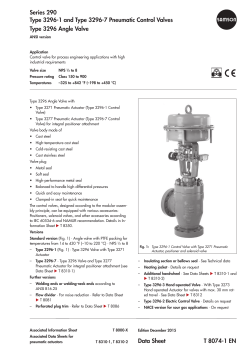 Angle Valve Type 3296