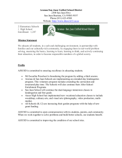 Aromas/San Juan Unified School District