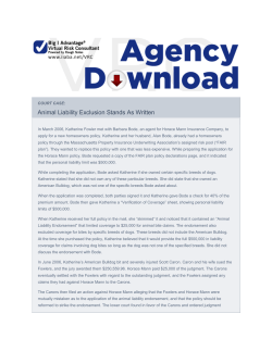 Animal Liability Exclusion Stands As Written
