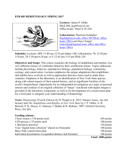 Course syllabus - SUNY-ESF