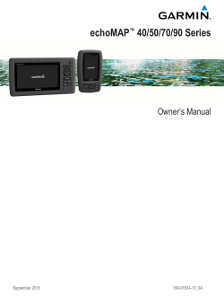 echoMAP&trade; 40/50/70/90 Series