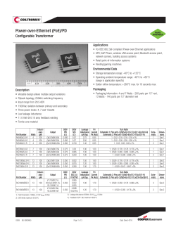 Power-over-Ethernet (PoE)/PD