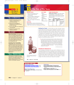 The Tide of War Turns 3