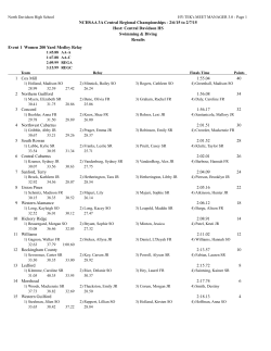 3A Central Regional Results