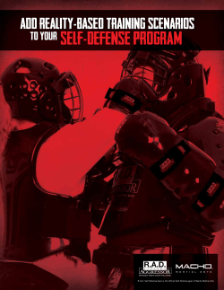 R.A.D. Self Defense Gear is the official Self Defense gear