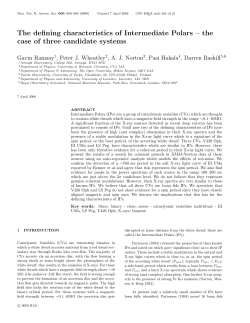 The defining characteristics of Intermediate Polars – the case of