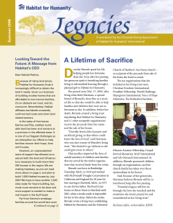 Summer - Planned Giving