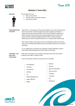Module 3: Team 2011