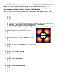 Practice Midterm Exam 2