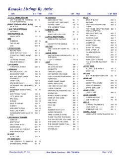 Karaoke - Best DJ Services