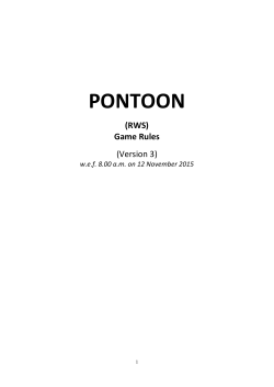 Pontoon (RWS)