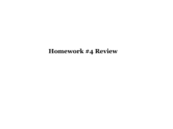 CH1410 HW#4 Review copy