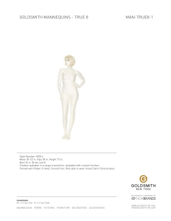 goldsmith mannequins - true 8 man-true8-1 - Goldsmith-Inc