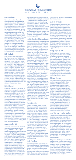 Corinne Adams Billy Andrade Kate Atwood Andrew Aydin `02 Jackie