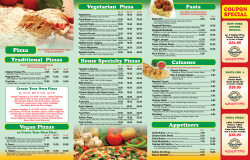 COuPOn SPeCiAl - Topolino`s Pizza