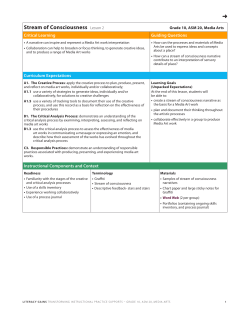 Stream of Consciousness