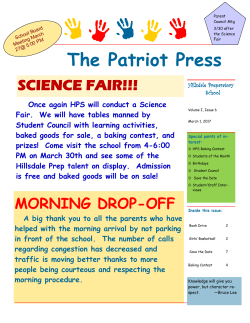 The Patriot Press - Hillsdale Preparatory School