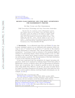 Second class particles and cube root asymptotics for