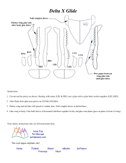 Delta X Glide - Pat`s Planes