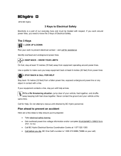 3 Keys to Electrical Safety