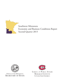 Southwest - Minnesota Secretary Of State