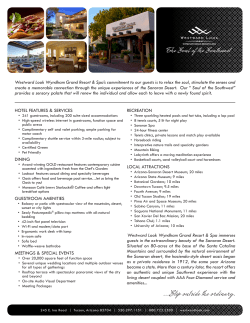 to view the Resort Fact Sheet