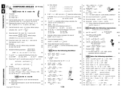1.34 COMPOUND ANGLES