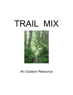 An Outdoor Resource - Girl Guides of Canada.