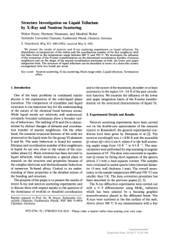 Structure Investigation on Liquid Tellurium by X