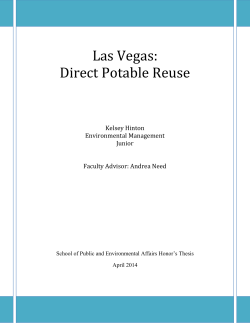 Las Vegas: Direct Potable Reuse