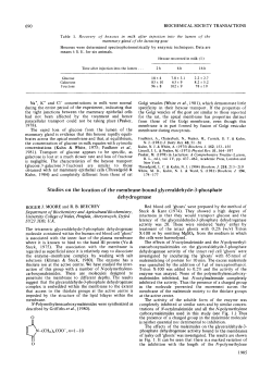 Studies on the location of the membrane-bound glyceraldehyde