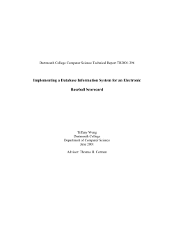 Implementing a Database Information System for an Electronic