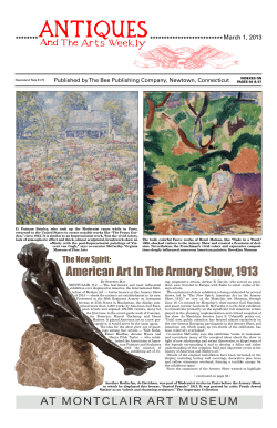 American Art In The Armory Show, 1913