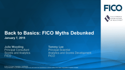 Back to Basics: FICO Myths Debunked