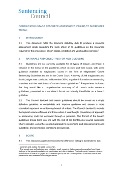 failing to surrender to bail