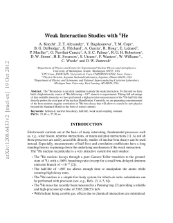 arXiv:1208.6433v2 [nucl-ex] 19 Oct 2012