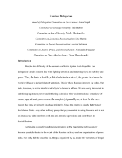 Russia - Institute for Global Leadership